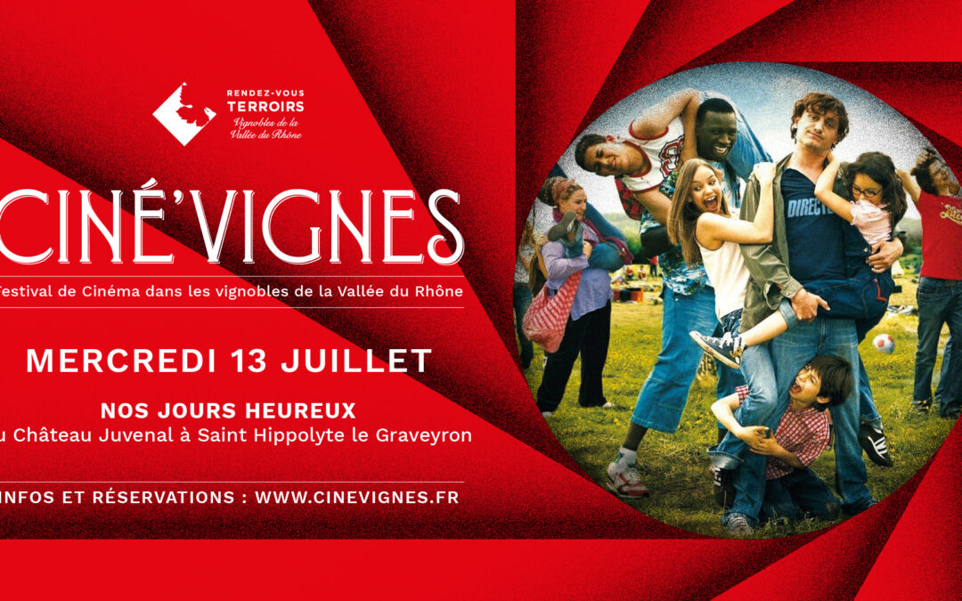 Ciné’Vignes #1 – Mardi 13 juillet : Château Juvenal
