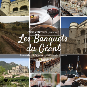 Les Banquets du Géant #3 - Dimanche 16 octobre : Le Château du Barroux