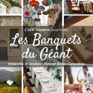 Les Banquets du Géant #4 - Dimanche 22 octobre : Passage Boyer, Carpentras