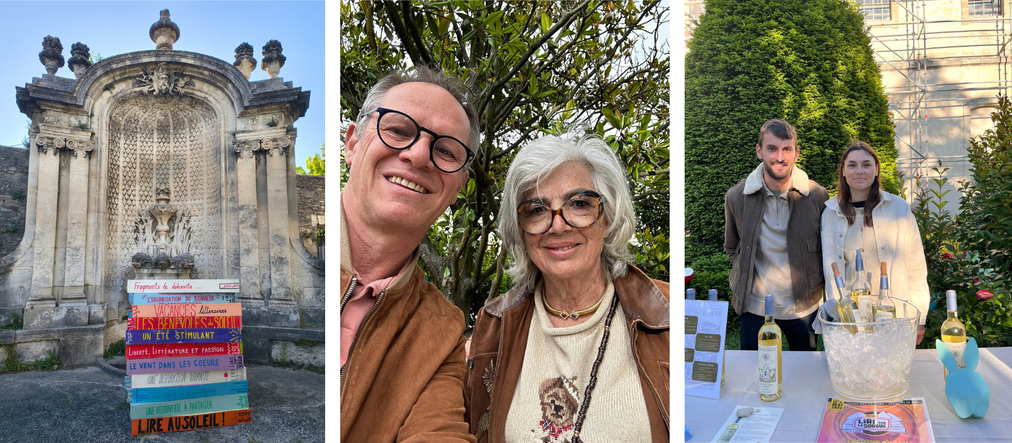 Nouveauté : participation au Festival Lire sur la Sorgue