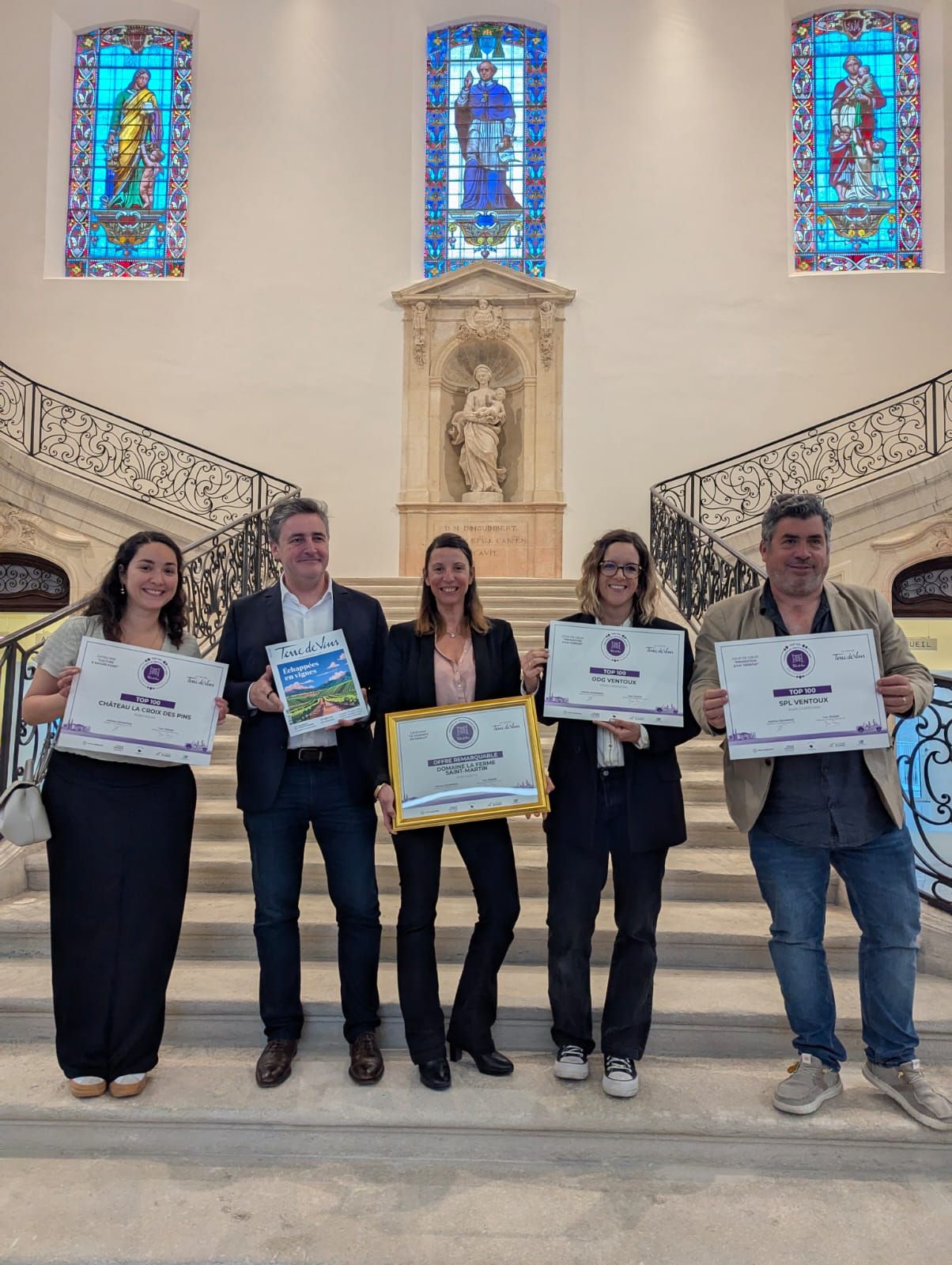 Trophées de l'oenotourisme, en partenariat avec Terre de Vins