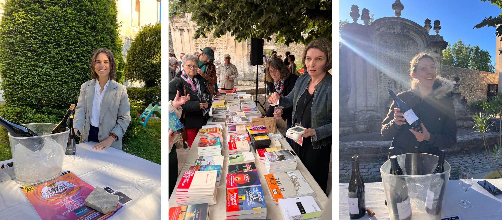 Nouveauté : participation au Festival Lire sur la Sorgue