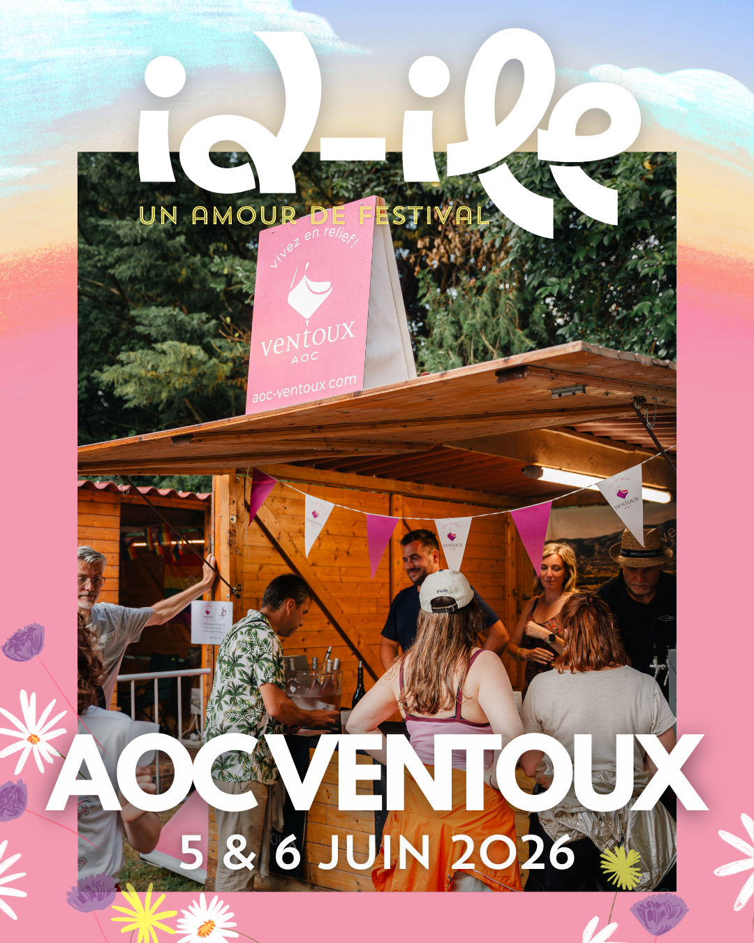 L’AOC Ventoux sera à nouveau présente au Festival ID-ILE !