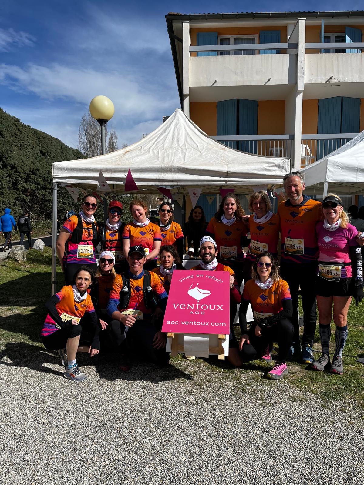 Participation au Trail du Ventoux pour notre Team Vivez en Relief !