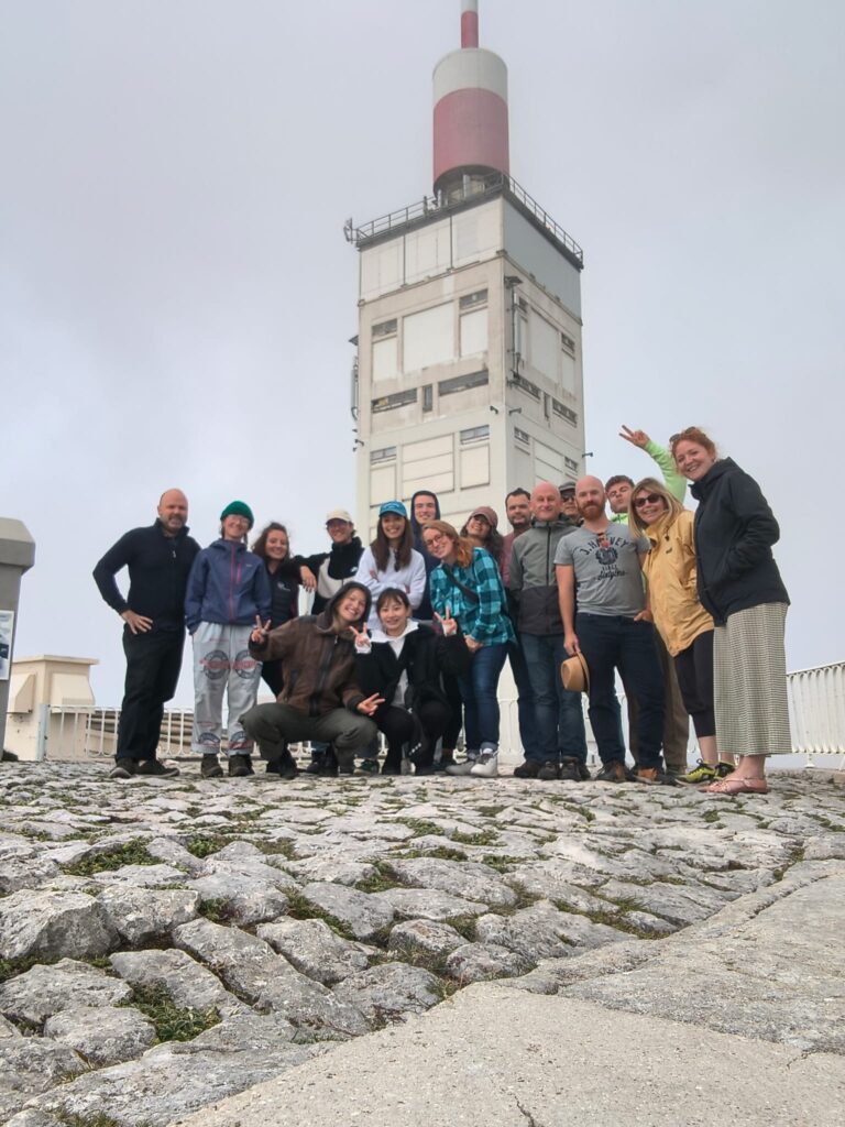 Immersion dans le Ventoux pour les étudiants de l'Université du Vin de Suze-la-Rousse